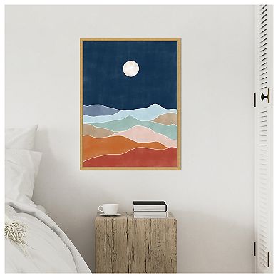 Print 18 by Elena Ristova Framed Canvas Wall Art Print