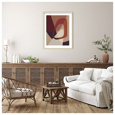 Pictura 1 by Design Fabrikken Wood Framed Wall Art Print