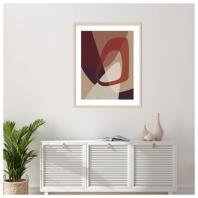 Pictura 1 by Design Fabrikken Wood Framed Wall Art Print
