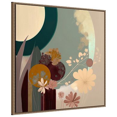 Modern Swift by Bella Eve Framed Canvas Wall Art Print