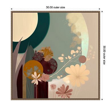 Modern Swift by Bella Eve Framed Canvas Wall Art Print