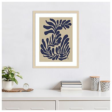Seaweed by Dan Hobday Wood Framed Wall Art Print