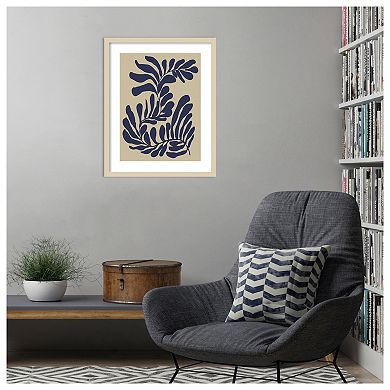 Seaweed by Dan Hobday Wood Framed Wall Art Print