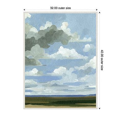 Great Plains Sky III by Emma Caroline Framed Canvas Wall Art Print