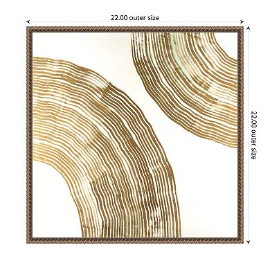 Sisal II by Vanna Lam Framed Canvas Wall Art Print