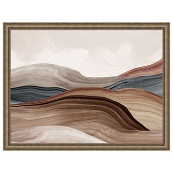 Silent Grand Canyon by Luna Mavis Wood Framed Wall Art Print