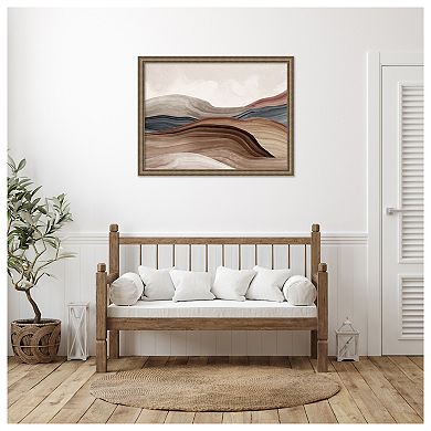 Silent Grand Canyon by Luna Mavis Wood Framed Wall Art Print