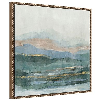 Seaside Summits by Jacob q Framed Canvas Wall Art Print