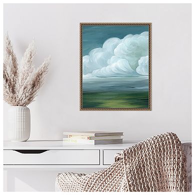 Coming Rainstorm II by Grace Popp Framed Canvas Wall Art Print