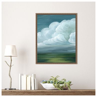 Coming Rainstorm II by Grace Popp Framed Canvas Wall Art Print