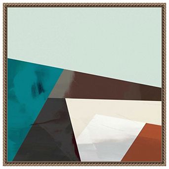 Block Detail I by Sisa Jasper Framed Canvas Wall Art Print