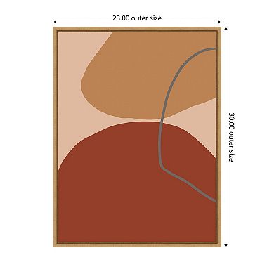 Subtile by Yopie Studio Framed Canvas Wall Art Print