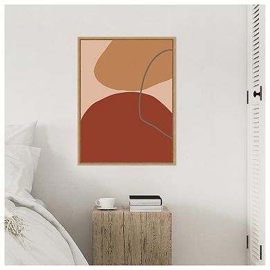 Subtile by Yopie Studio Framed Canvas Wall Art Print