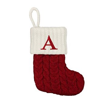 St. Nicholas Square® Cable Knit Mini Christmas Stocking