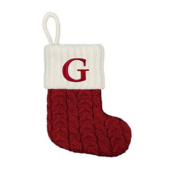 St. Nicholas Square® Cable Knit Mini Christmas Stocking