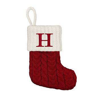 St. Nicholas Square® Cable Knit Mini Christmas Stocking