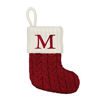 St. Nicholas Square® Cable Knit Mini Christmas Stocking