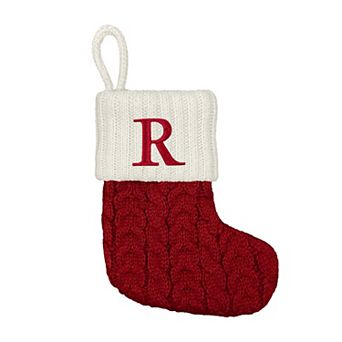 St. Nicholas Square® Cable Knit Mini Christmas Stocking