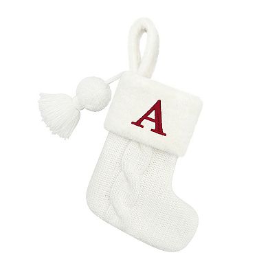 St. Nicholas Square® Knit and Faux Fur Mini Christmas Stocking