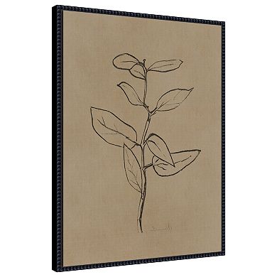 Eucalyptus Sapling by Dan Hobday Framed Canvas Wall Art Print