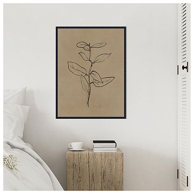 Eucalyptus Sapling by Dan Hobday Framed Canvas Wall Art Print