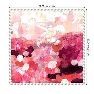 Pink Balloons by Circle Art Group Framed Canvas Wall Art Print