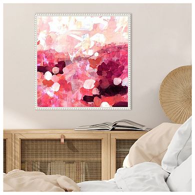 Pink Balloons by Circle Art Group Framed Canvas Wall Art Print