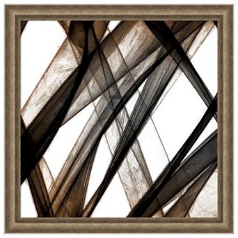 Cross Ways IV by Alonzo Saunders Wood Framed Wall Art Print