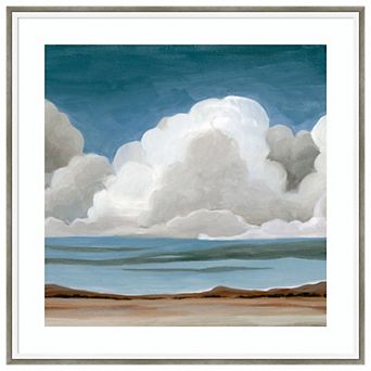 Wide Plains I by Grace Popp Wood Framed Wall Art Print