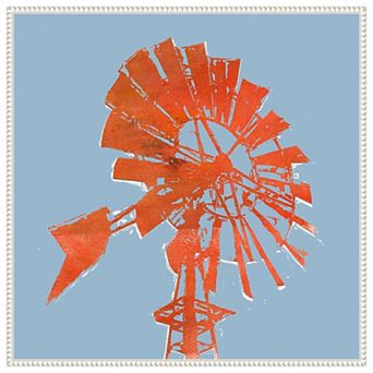 Rusty Windmill I by Jacob Green Framed Canvas Wall Art Print