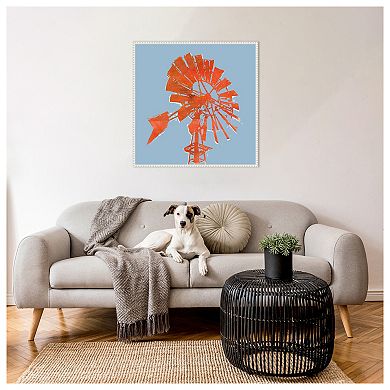 Rusty Windmill I by Jacob Green Framed Canvas Wall Art Print