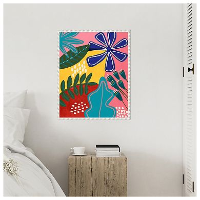 Bold Tropica II by Regina Moore Framed Canvas Wall Art Print