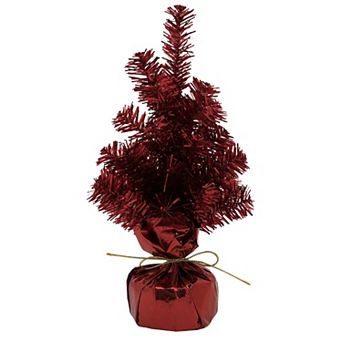 St. Nicholas Square® 11-Inch Artificial Tinsel Christmas Tree