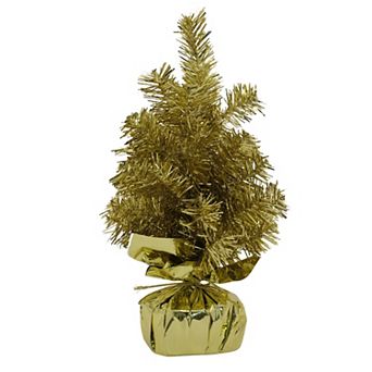 St. Nicholas Square® 11-Inch Artificial Tinsel Christmas Tree