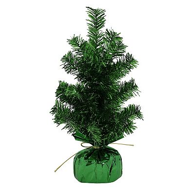 St. Nicholas Square® 11-Inch Artificial Tinsel Christmas Tree in Pot