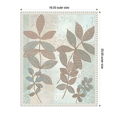 Leaf Cluster I by Tim Otoole Framed Canvas Wall Art Print