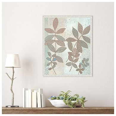 Leaf Cluster I by Tim Otoole Framed Canvas Wall Art Print