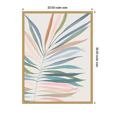 Tropical Harmony II by Hannah Dawson Framed Canvas Wall Art Print