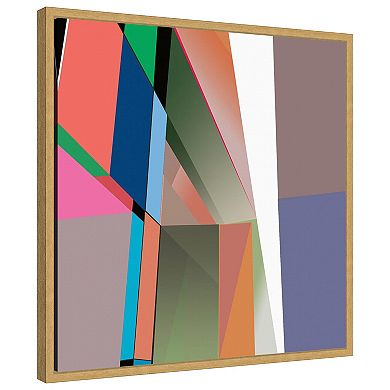 Tower 23 6 Brights by Cartissi Framed Canvas Wall Art Print