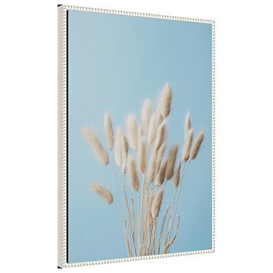 Bunny Grass No 3 by Pictufy Studio III Framed Canvas Wall Art Print