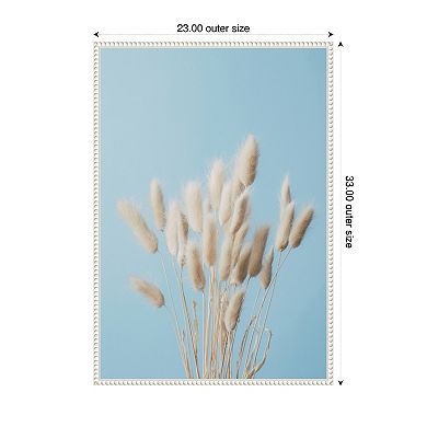 Bunny Grass No 3 by Pictufy Studio III Framed Canvas Wall Art Print