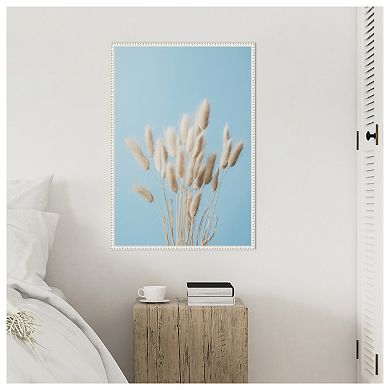 Bunny Grass No 3 by Pictufy Studio III Framed Canvas Wall Art Print