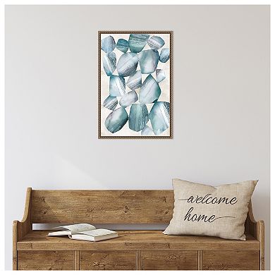 Rhythmic Movements by Emma Peal Framed Canvas Wall Art Print