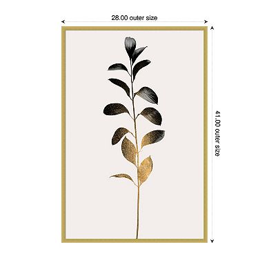 Monochromatic No 9 Beige by Eins Kubistika Wood Framed Wall Art Print