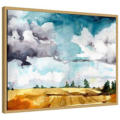 Open Skies III by Paul Mccreery Framed Canvas Wall Art Print
