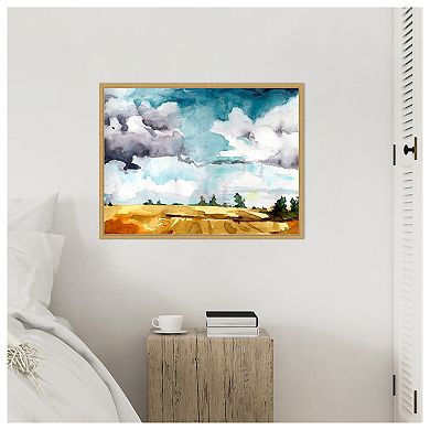 Open Skies III by Paul Mccreery Framed Canvas Wall Art Print
