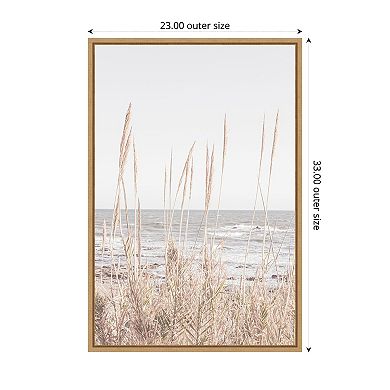 Studio III - Beach Vass 001 by Pictufy Studio III Framed Canvas Wall Art Print