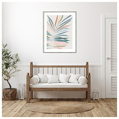 Tropical Harmony II by Hannah Dawson Wood Framed Wall Art Print