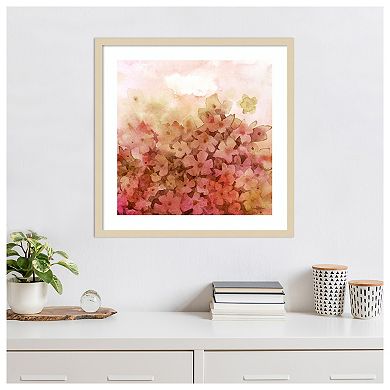 Feathered Fields V by Kelsey Wilson Wood Framed Wall Art Print