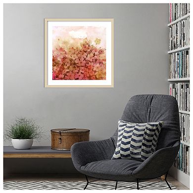 Feathered Fields V by Kelsey Wilson Wood Framed Wall Art Print